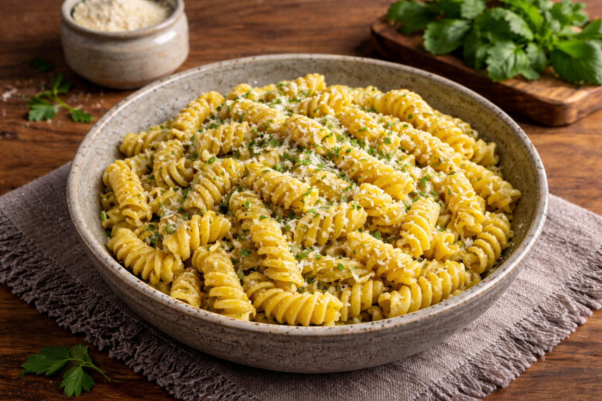 Fideos frescos fussiles