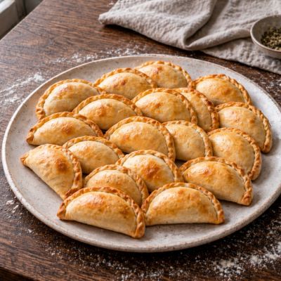 Discos de empanadas copetín para horno