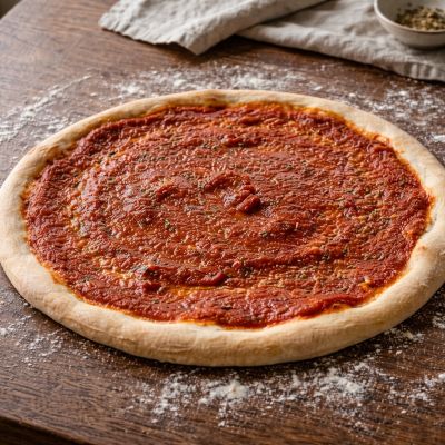 Prepizza de tomate