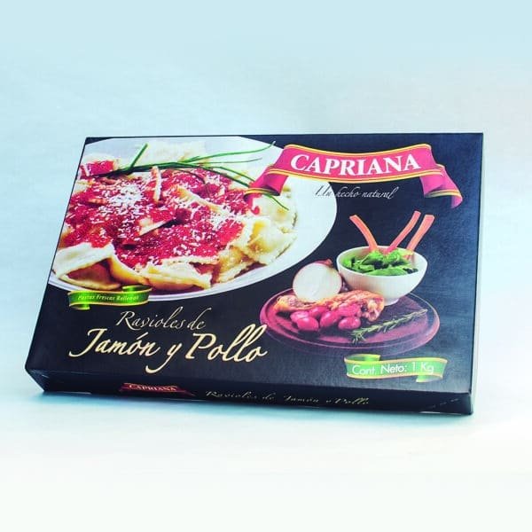 Ravioles de Jamón y Pollo - 1 kg